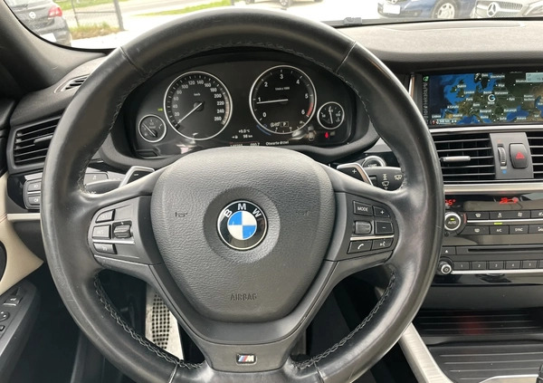 BMW X4 cena 99900 przebieg: 148271, rok produkcji 2015 z Nowy Dwór Mazowiecki małe 254